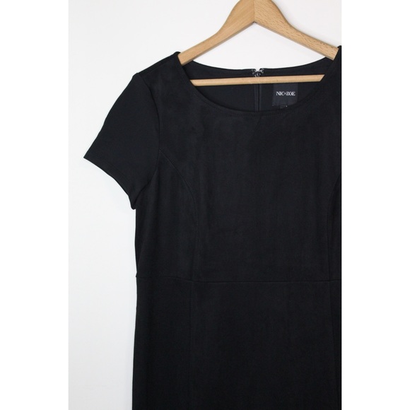 NIC+ZOE Faux Suede Dress - Picture 3 of 9